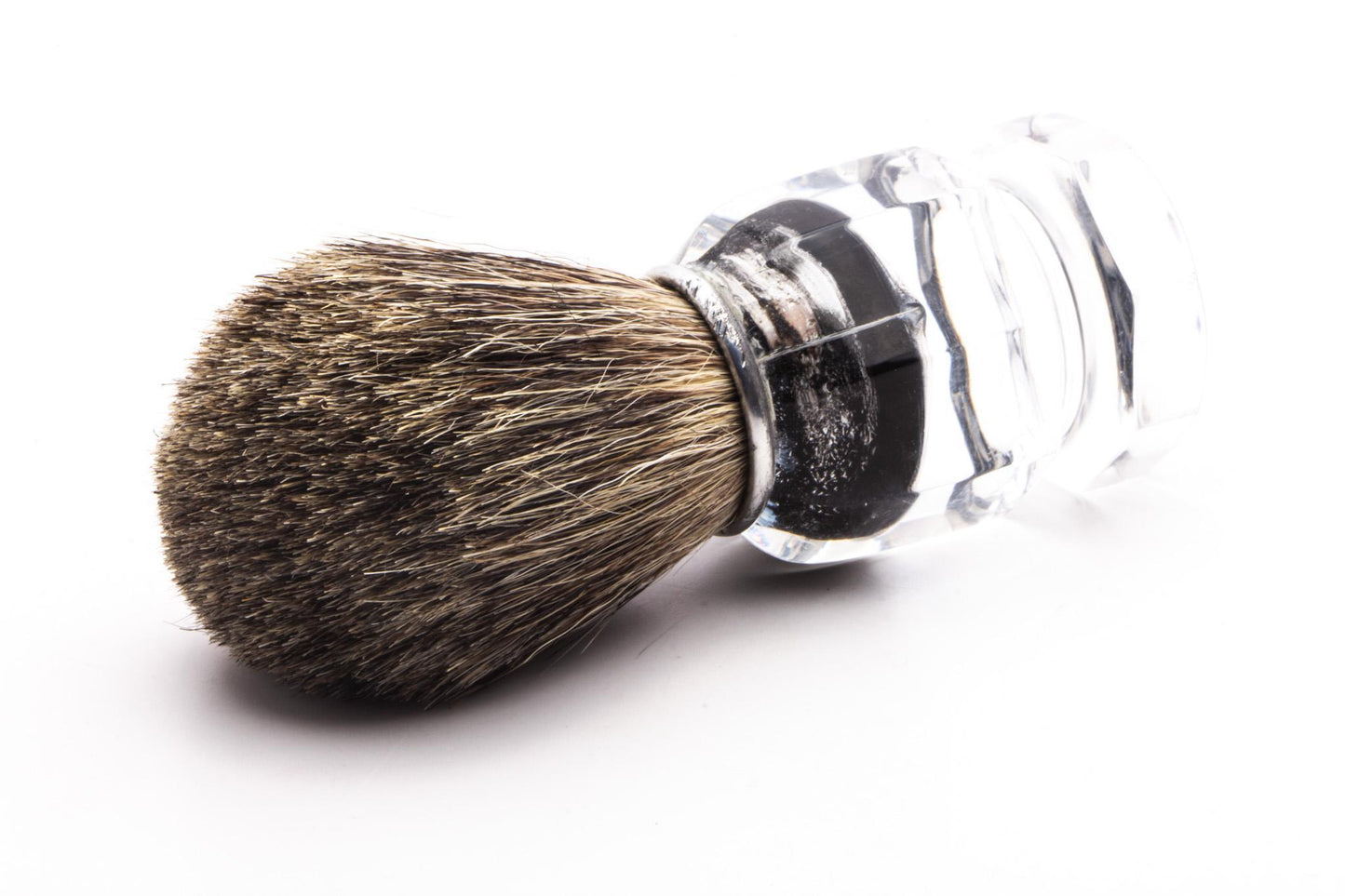 Restored Acrylic Handle Best Badger Shaving Brush