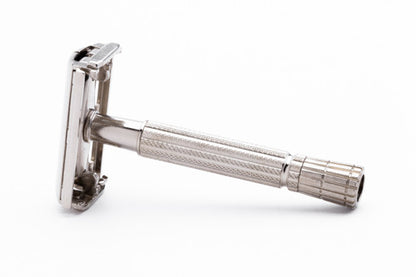 1958 Gillette TV Super Speed Razor with  Red Case - D1