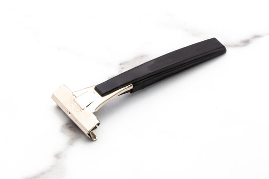 1960's Schick Injector Razor w/ Black Handle | Original Condition