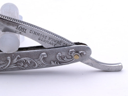 9/16" Simmons Keen Kutter Royal No 1031 Straight Razor | Original Metal Scales | Sheffield