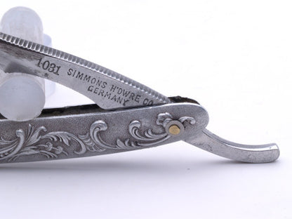9/16" Simmons Keen Kutter Royal No 1031 Straight Razor | Original Metal Scales | Sheffield