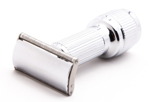 1940's Stahly Live Blade Wind Up Vibrating DE Safety Razor