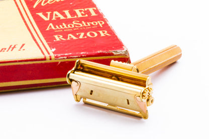 Valet Auto-Strop Razor Set In Cardboard Box