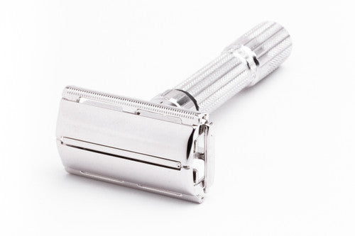 1958 D3 Gillette TTO Fatboy Adjustable Double Edge Safety Razor | Rhodium Revamp