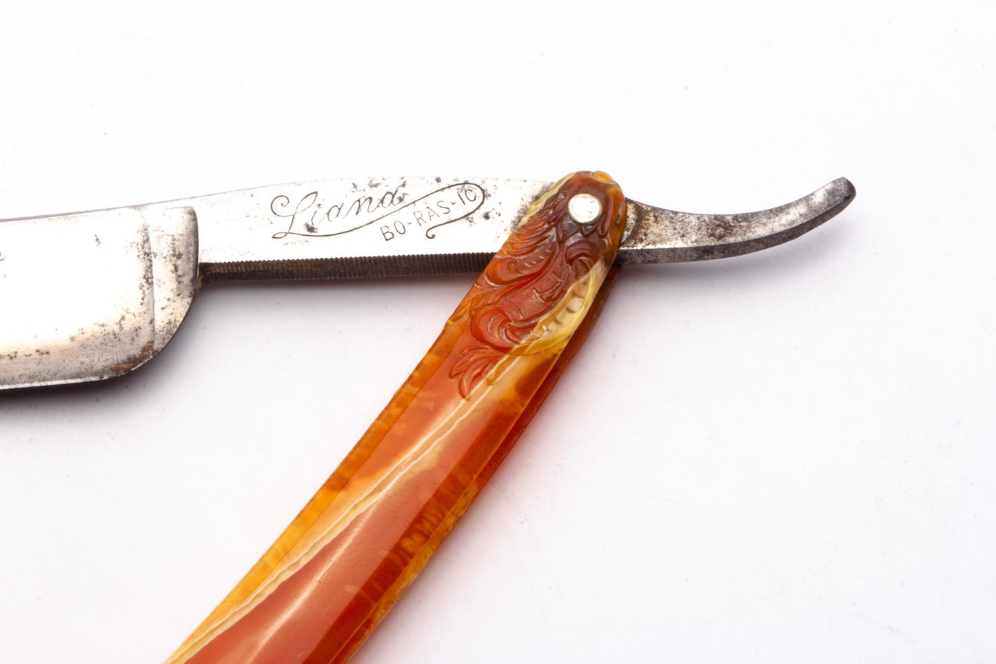 7/8" Liana Bo-Ras-IC Classics on Clearance Straight Razor