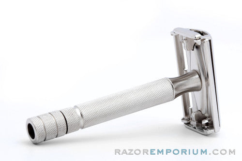 1954 Gillette Super Speed Safety DE Razor | Factory Nickel Revamp