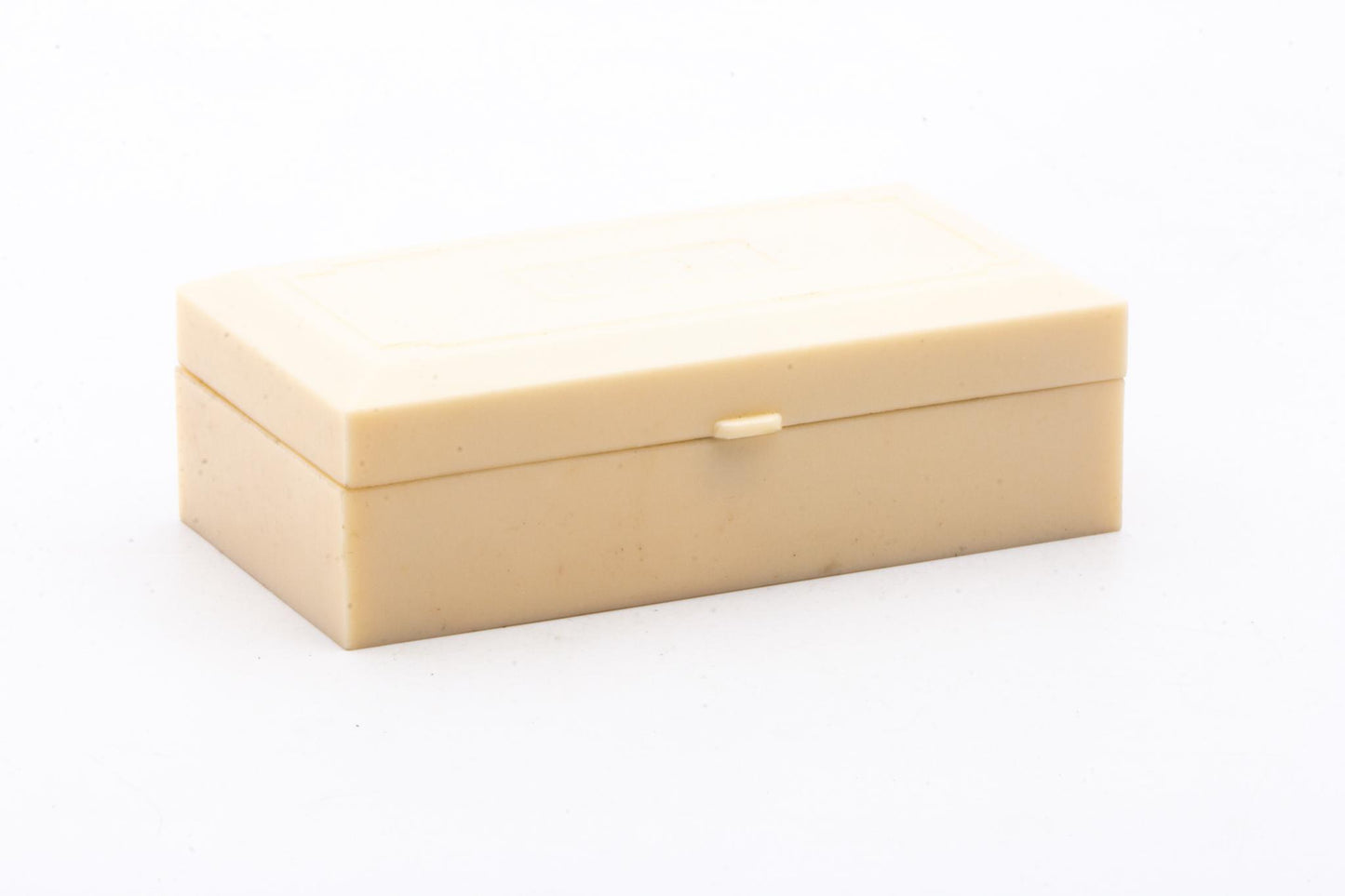 1940's Gem Micromatic Single Edge Open Comb Safety Razor w/ Cream Bakelite Case | Original Condition