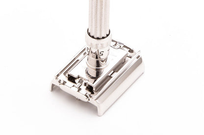 1964 J2 Gillette Slim Adjustable TTO Double Edge Safety Razor| Rhodium Revamp