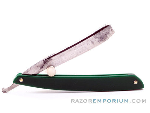 5/8'' Gowen Bath Wedge Straight Razor w/ Acrylic Scales