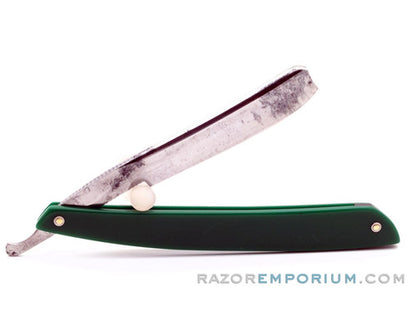 5/8'' Gowen Bath Wedge Straight Razor w/ Acrylic Scales