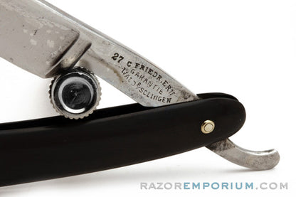 5/8'' C Friedr Er II 27 Hollow Ground Straight Razor | Solingen, Germany