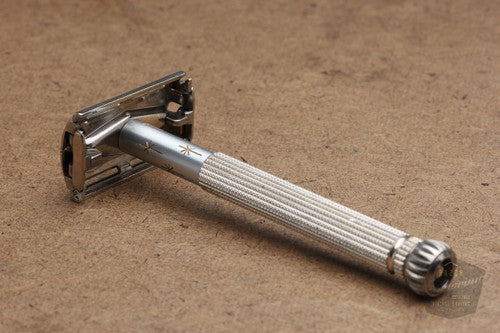 Gillette 1968 Lady Champagne Double Edge Butterfly