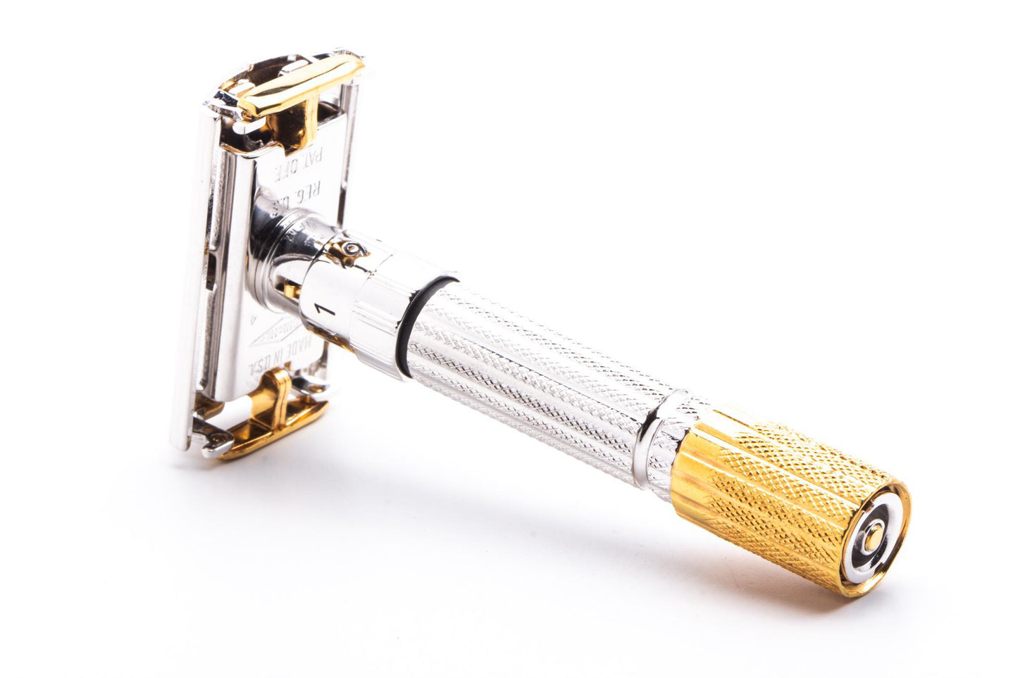 1959 E4 Gillette Fatboy Adjustable Double Edge Safety Razor | Prospector Edition