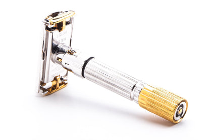 1959 E4 Gillette Fatboy Adjustable Double Edge Safety Razor | Prospector Edition