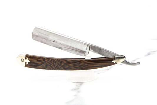 6/8" Vintage Restored Genco "Old Dutch" With Faux Wood Scales and Original Coffin