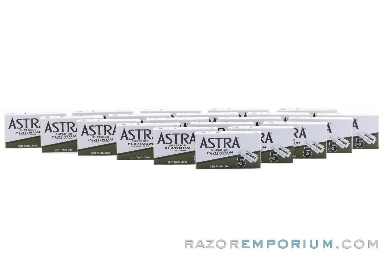 Astra Superior Platinum (Green) Double Edge Blades | Made In India