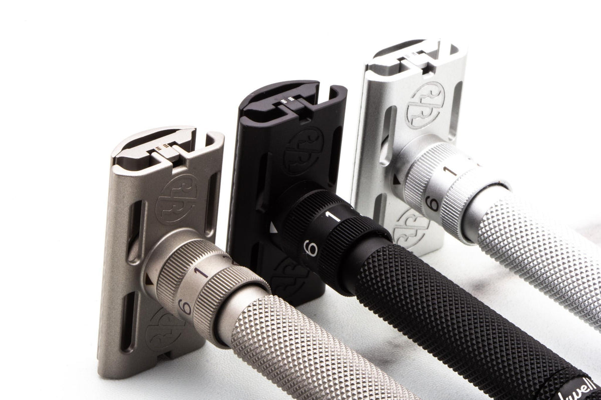 Rockwell Razors | SETPOINT Silver Aluminum Adjustable Safety Razor
