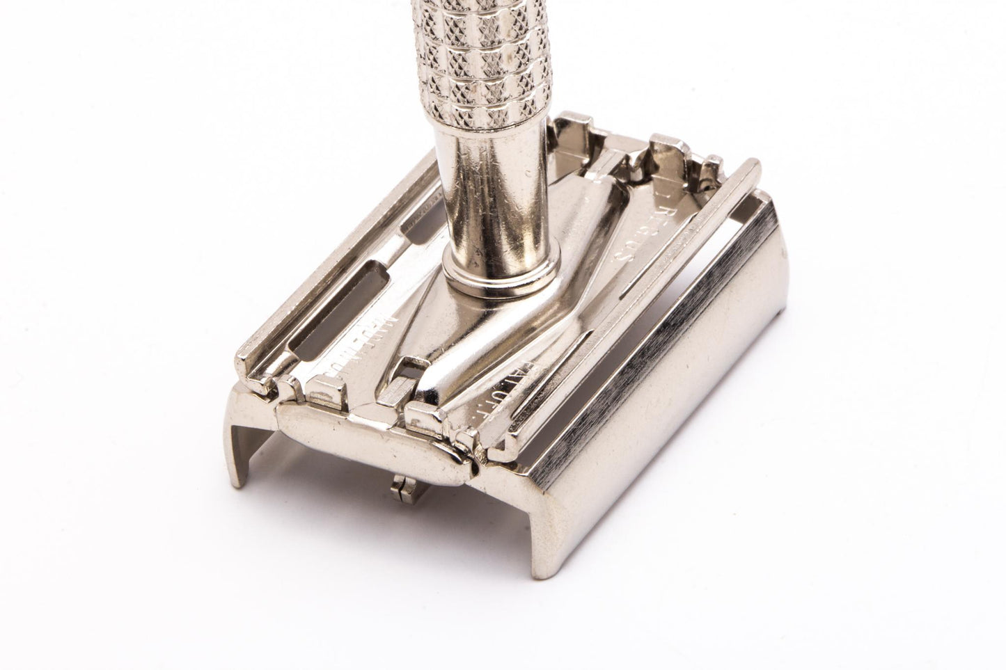1963 I1 Gillette Flare Tip Super Speed Safety Razor | Factory Nickel Revamp