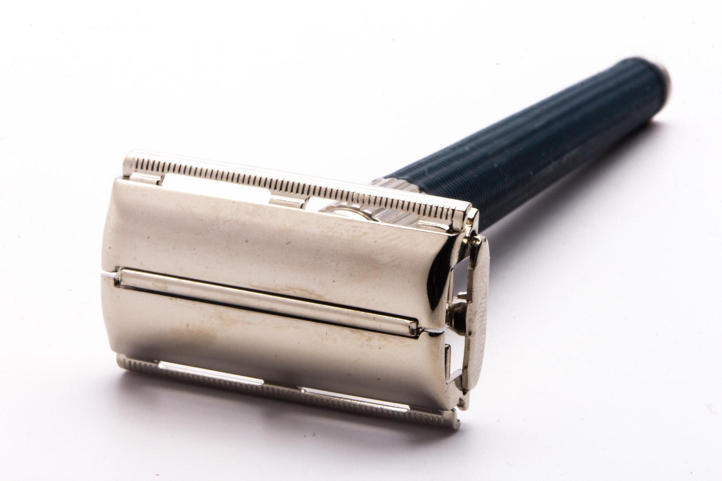 1975 V4 Gillette Knack Double Edge Safety Razor | Factory Nickel Revamp