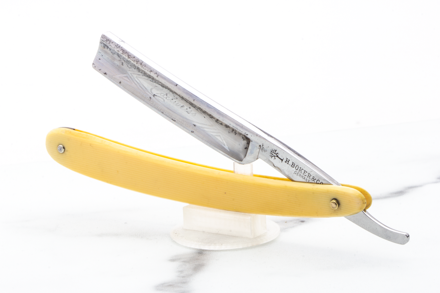 5/8" Restored Edelweiss H. Boker Straight Razor