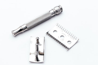 1920's Gillette Ball End Old Type Razor | Made in England | Nickel Revamp