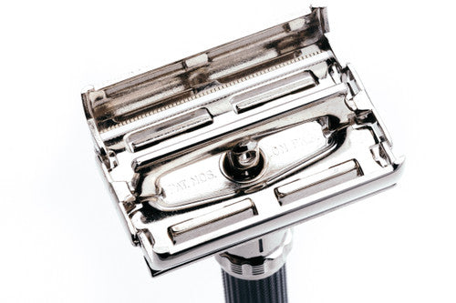 1973 Gillette Super 109 Adjustable DE Safety Razor Factory Nickel Revamp