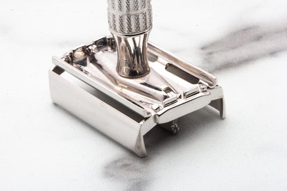 1953 Y2 Gillette President Double Edge Safety Razor | Rhodium Revamp