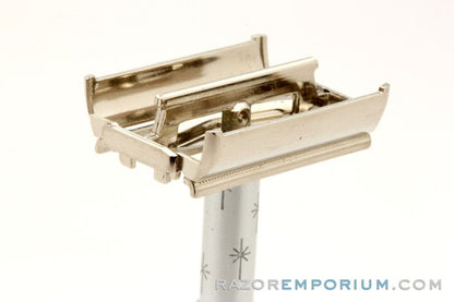 1963 I1 Gillette Blue Star Lady Safety Razor