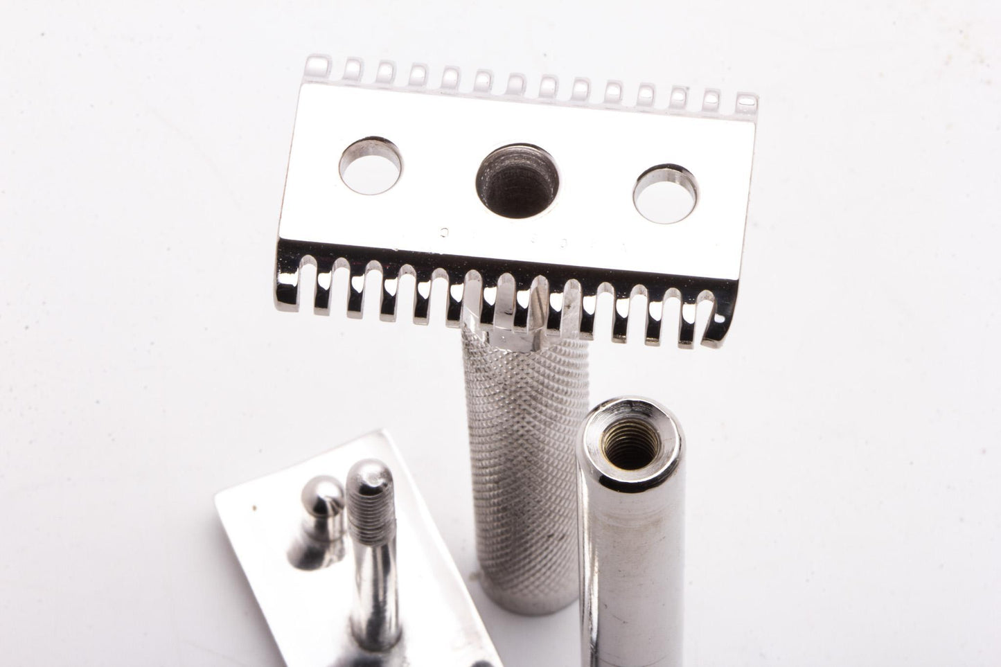 1922 Gillette Big Fellow Double Edge Safety Razor | Rhodium Revamp