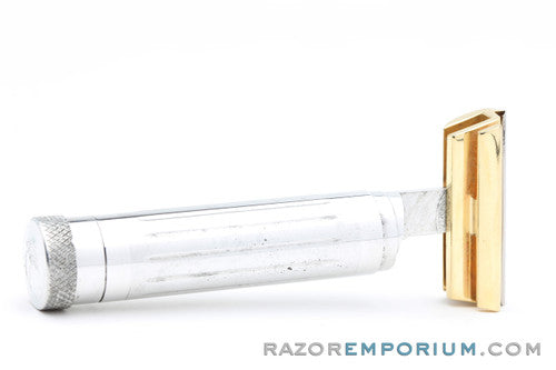 1926 -1927 Schick Type A Gold Repeating Injector Razor