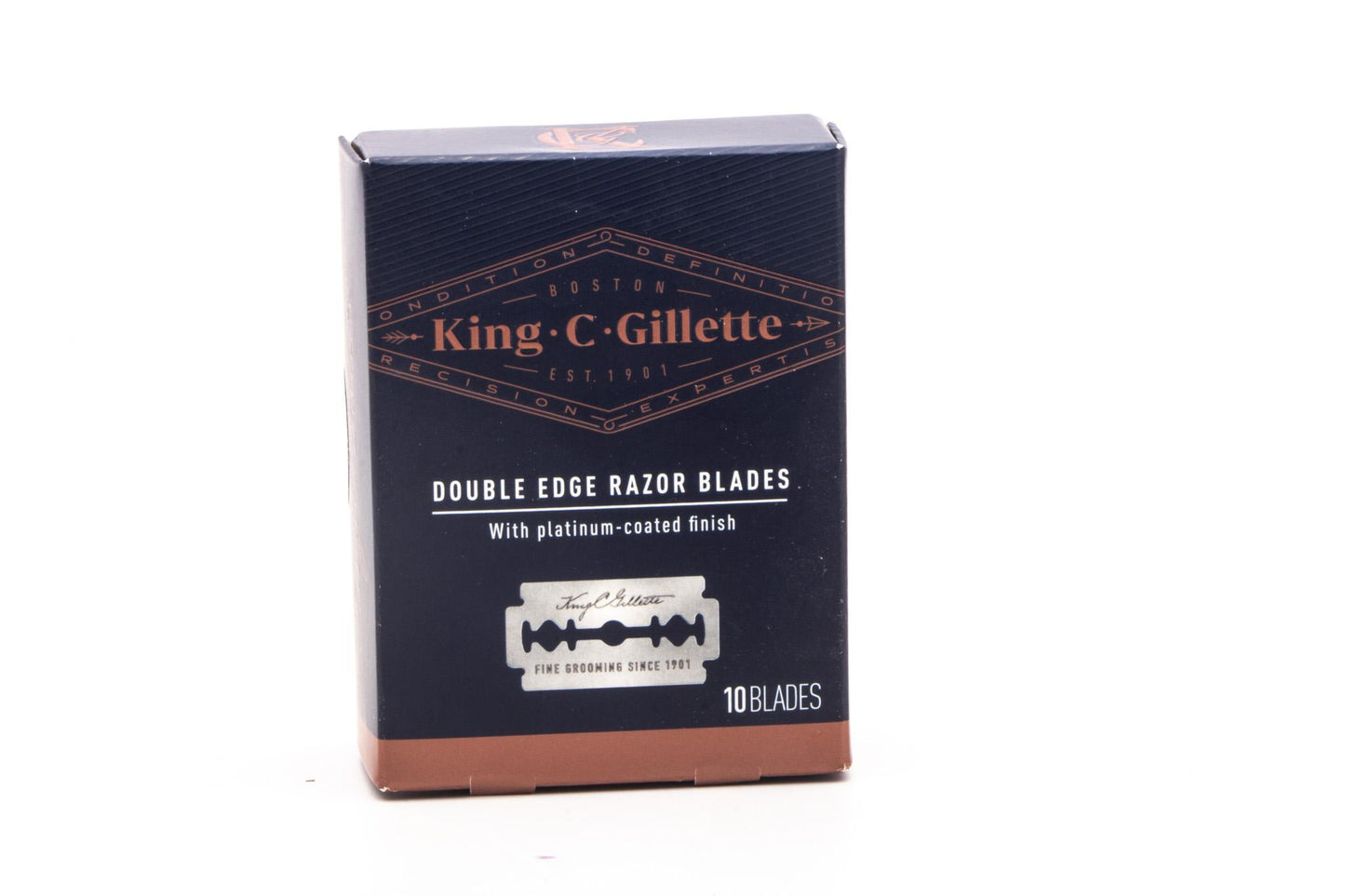 King C Gillette 10ct Double Edge Razor Blades