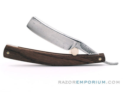 6/8" Wade & Butcher Straight Razor w/ Cocobello Wood Scale  | Sheffield, England