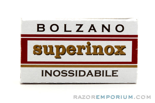 Bolzano Superinox Double Edge Razor Blades