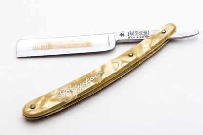 11/16" Hess #44 Vintage Restored Stainless Steel Straight Razor | Germany