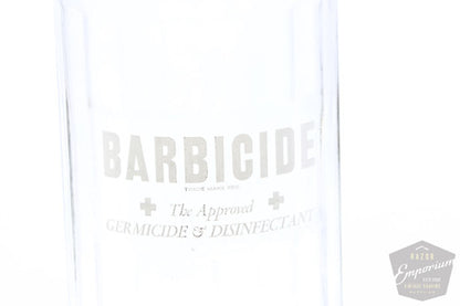 Barbicide Vintage Barber's Disinfected Jar with Metal Tray