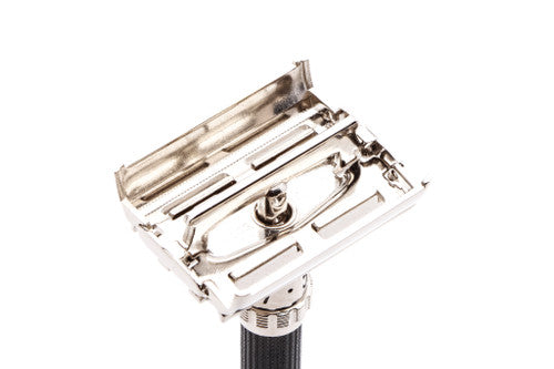 1975 Gillette Super 109 Adjustable DE Safety Razor Factory Nickel Revamp