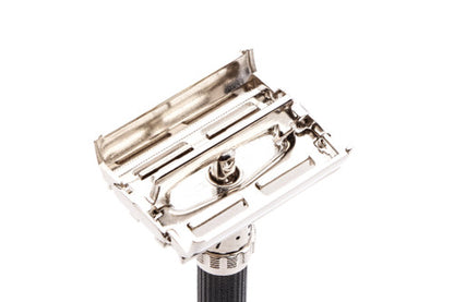 1975 Gillette Super 109 Adjustable DE Safety Razor Factory Nickel Revamp