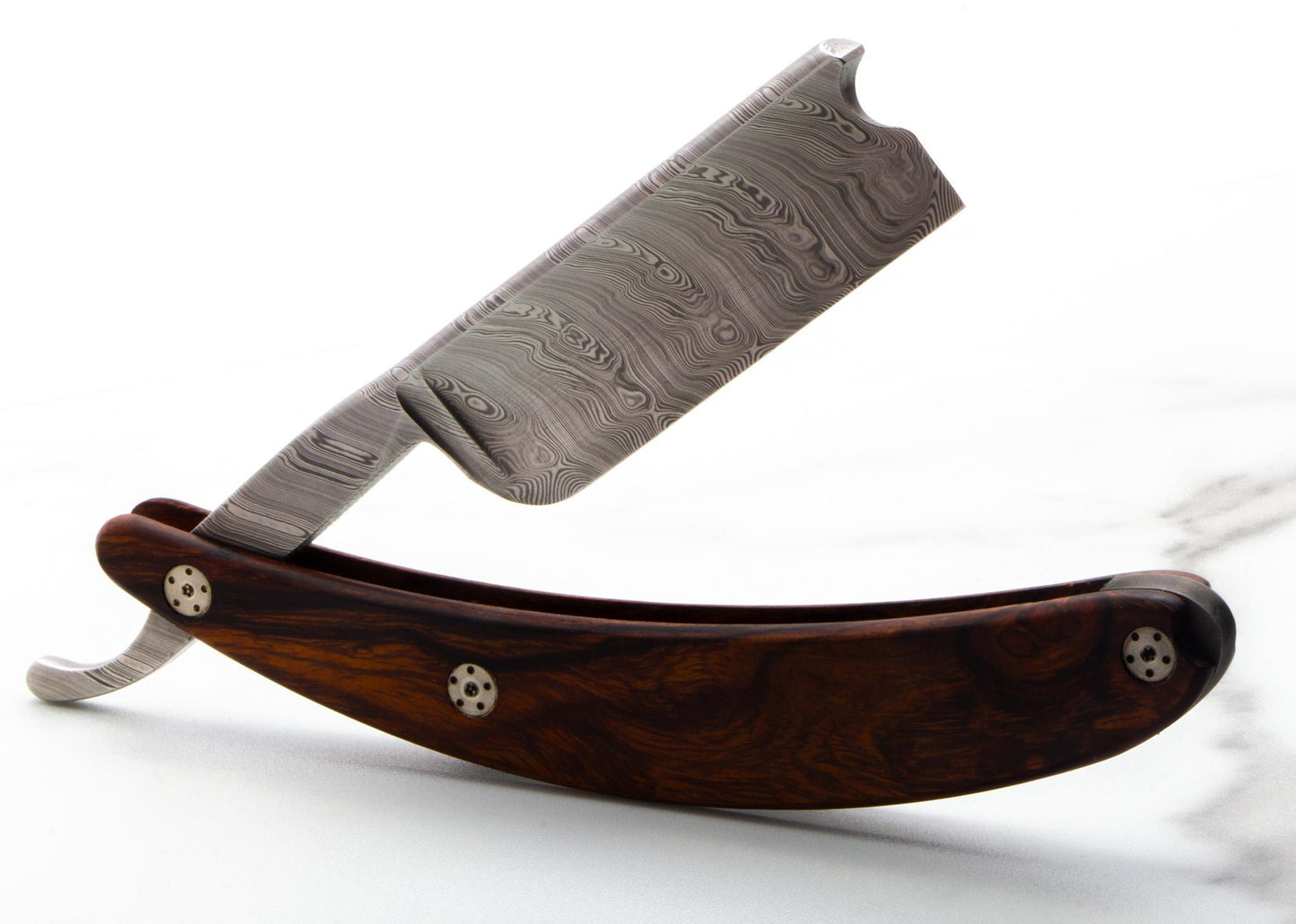 Boker | 8/8" Master Cutter Damascus Steel Straight Razor