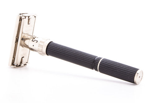 1971 Gillette Super Adjustable Double Edge Safety Razor R2 - Factory Nickel Revamp