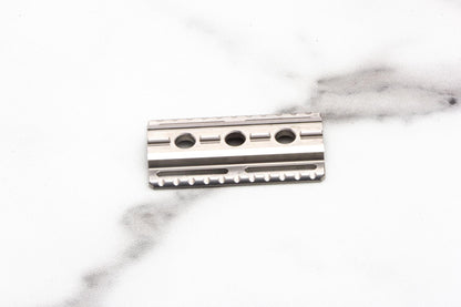 Yates Precision Shaving | Model 921 Stainless Steel Scalloped Base Plate