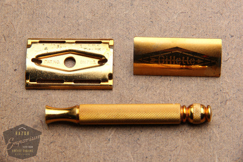 Gillette 1950's Ball End Tech Razor w/ Electro Etched Logo Cap – Razor ...