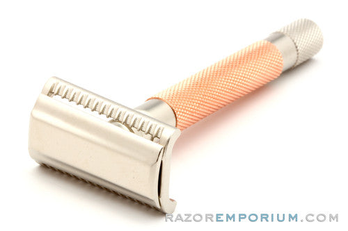 Parker 55SL Slant  DE Safety Razor Rose Gold