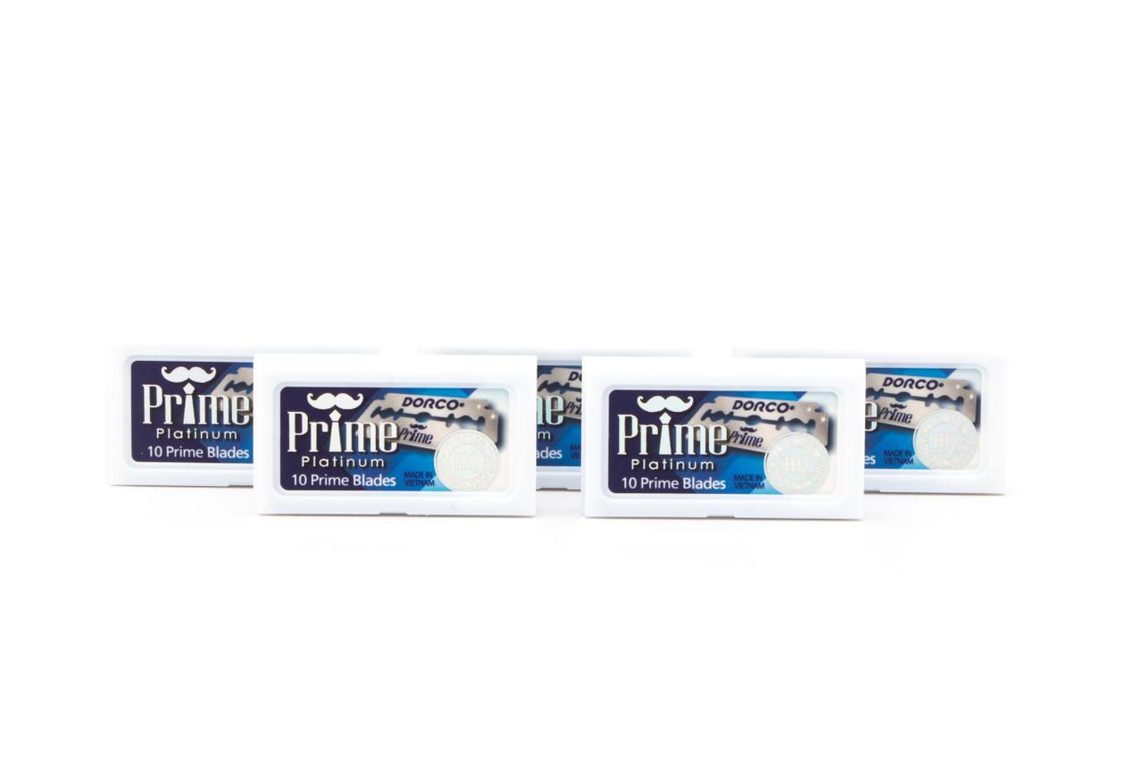 Dorco Prime Platinum HQ Double Edge (DE) Blades