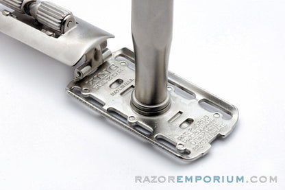 1930s King Oscillator Safety Razor | Factory Nickel Revamp