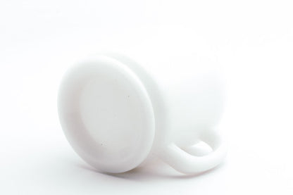 Vintage White Wet Shaving Mug