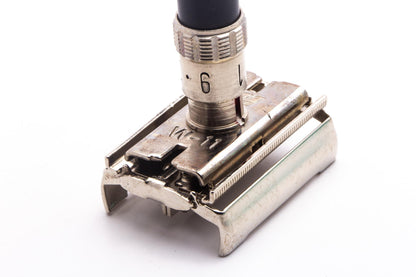 Wizamet TTO W-11"Elegant" Double Edge Safety Razor Set | Original Condition