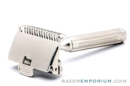 1930s Gem Junior Single Edge Safety Razor | Factory Nickel Revamp