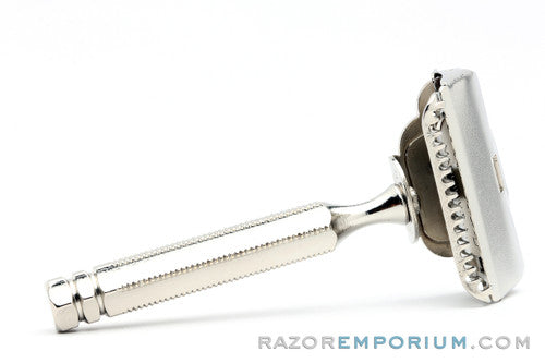 1930's Ever-Ready Single Edge Safety Razor Factory Nickel Revamp