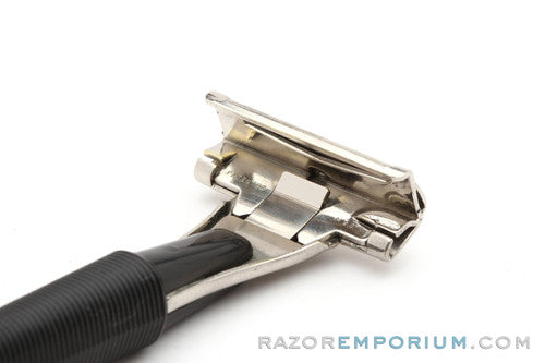 1960s Schick Injector Safety Razor Black Handle