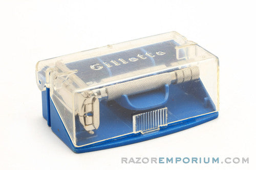 1950's Gillette British HD Double Ring 500 Rocket Safety Razor ONLY | No Case